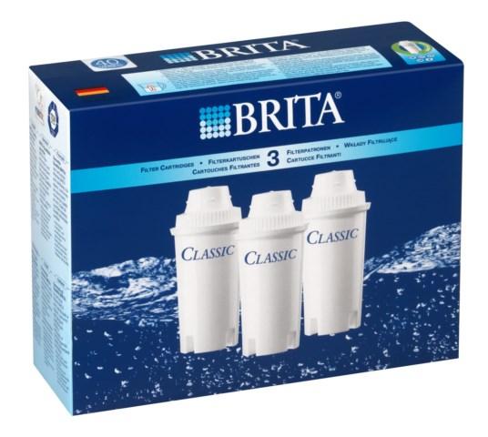 Filtry BRITA nhradn filtry bal. 3 ks clasic