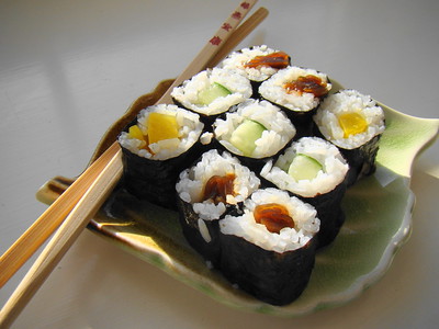 sushi recepty