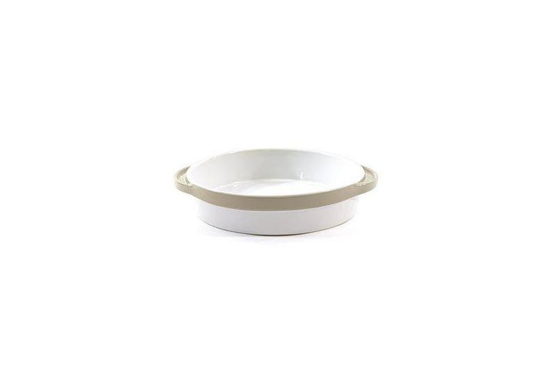 Porcelánový zapékací hrnec s poklicí ECLIPSE - kulatý 1,4 l