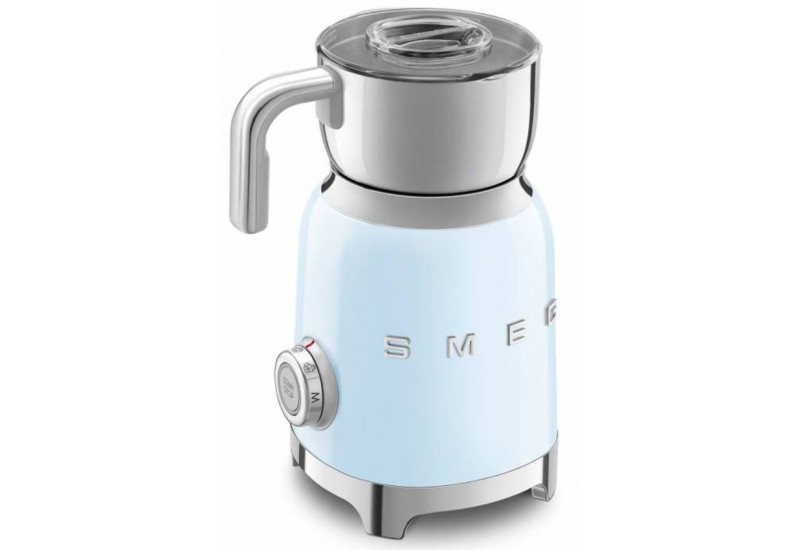 Napěňovač mléka SMEG MFF01PBEU - pastelově modrý