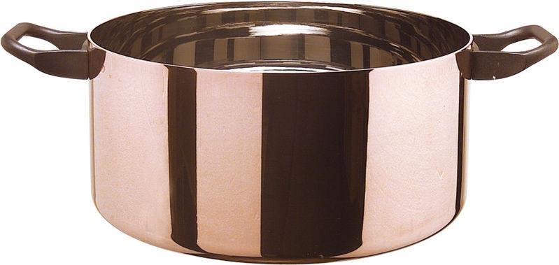 Měděné nádobí Alessi Měděný kastrol La Cintura di Orione 24 cm