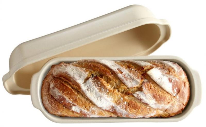 KAMENINOVÉ NÁDOBÍ Emile Henry Specialities bochníková forma na chléba, lněná