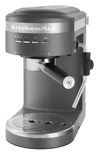 Pákové kávovary KitchenAid espresso kávovar 5KES6403 šedý mat