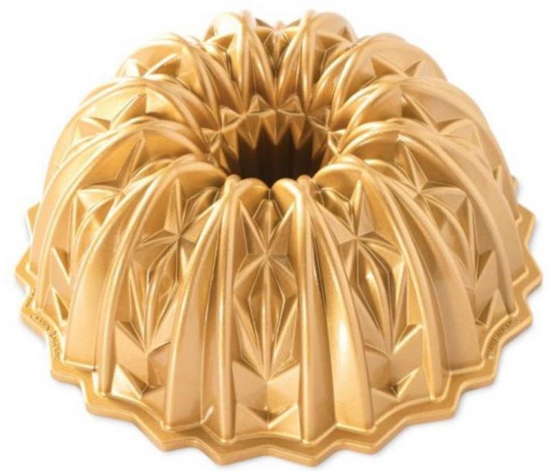 Formy na bbovku Nordic Ware Forma na bbovku Crystal, zlat