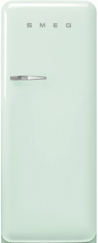 Lednice s mrazcm boxem 50s Retro Style, prav, pastelov zelen