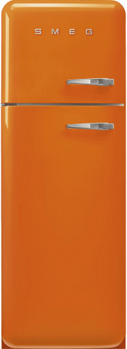 Lednice s mrazákem 50´s Retro Style FAB30 Lednice s mrazákem 50´s Retro Style, levá, oranžová