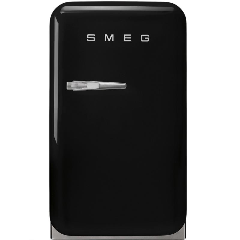 LEDNICE SMEG Lednice  - minibar 50´Retro Style, černý, 34 l