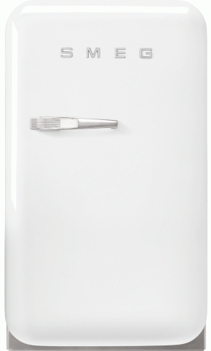 LEDNICE SMEG Lednice  - minibar 50´Retro Style, bílý, 34 l
