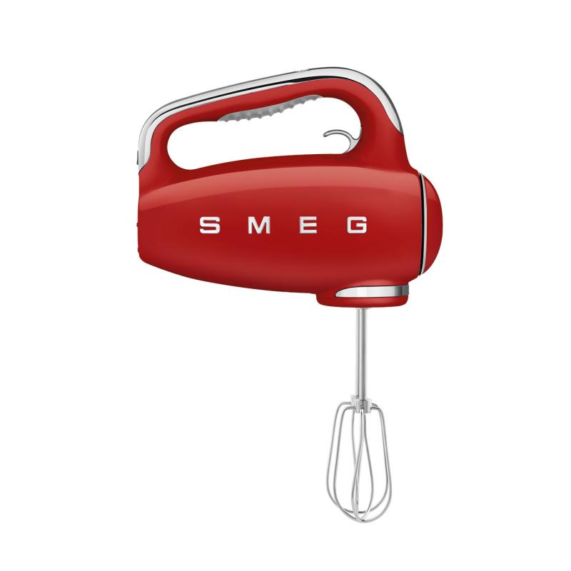 Ruční šlehač  SMEG 50´s Retro Style červený