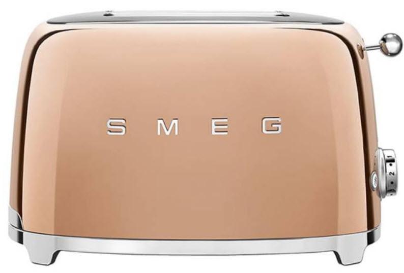 Topinkovače SMEG Topinkovač 2 plátkový - růžově zlatý