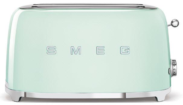 Topinkovače SMEG Topinkovač 4 plátkový - pastelově zelená