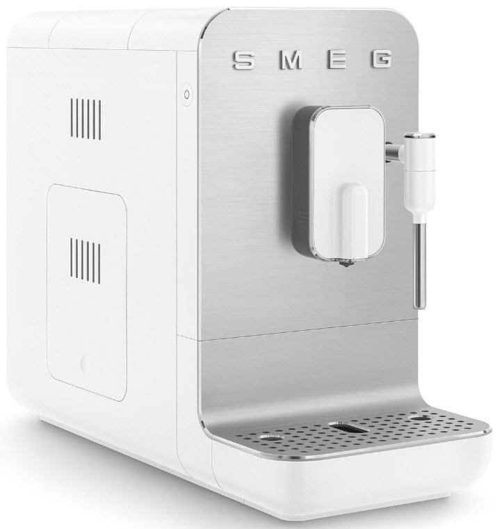 SMEG automatický kávovar BCC12 na cappuccino 19 barů / 1,4l, bílá BCC12WHMEU