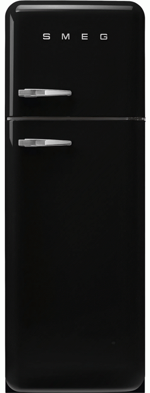 SMEG FAB30RBL5 Lednice 50´s Retro Style, pravá, černá 222+72 l + Akční set Zwilling Pro sekáček 180 mm