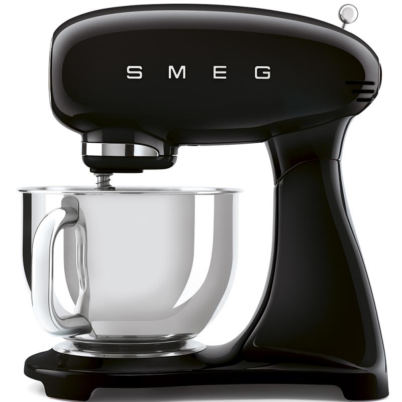 Kuchyňský robot celobarevný SMEG - černá SMF03BLEU